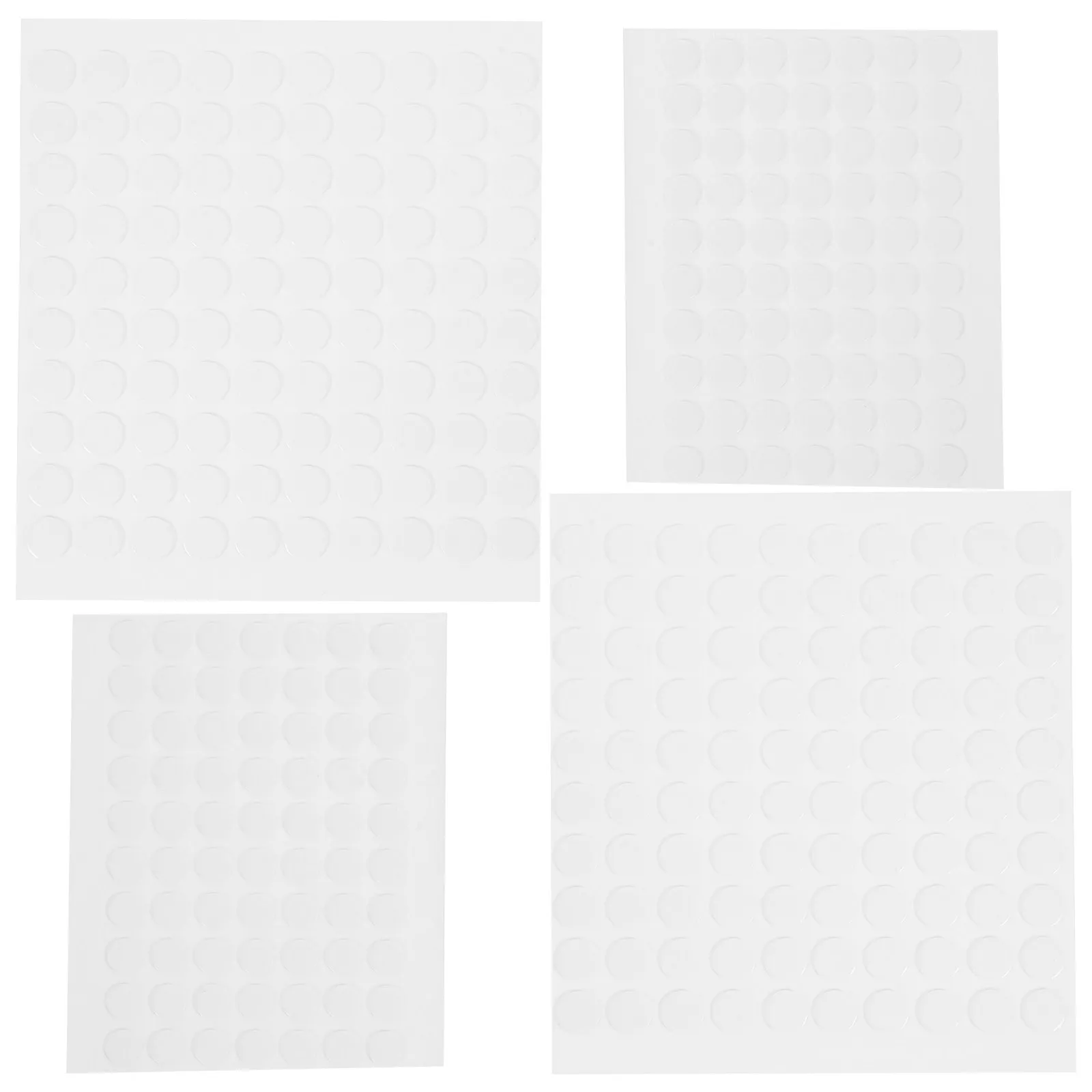 

10 круглых прозрачных двусторонних клейких точек-креплений с высокой клейкостью из акрила для настенного крепления плакатов и картин