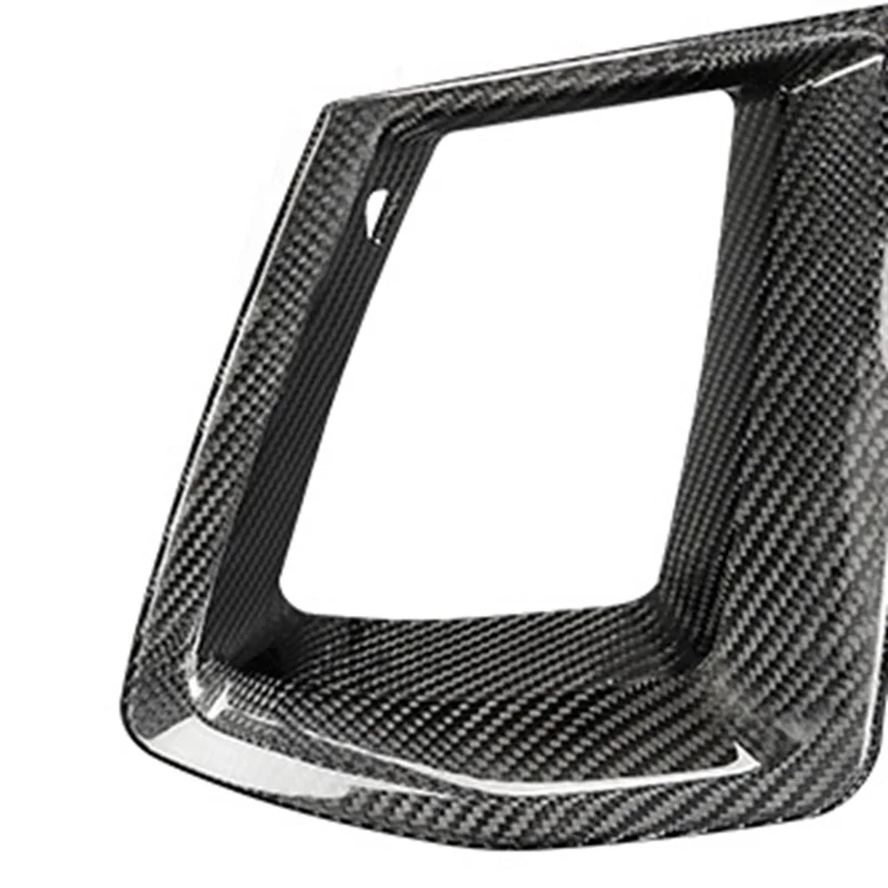 

2.3T 5.0 GT For Ford Mustang 2024 Dry Carbon Fiber Car Front Grille Air Vent Cover Trim Intake Frame