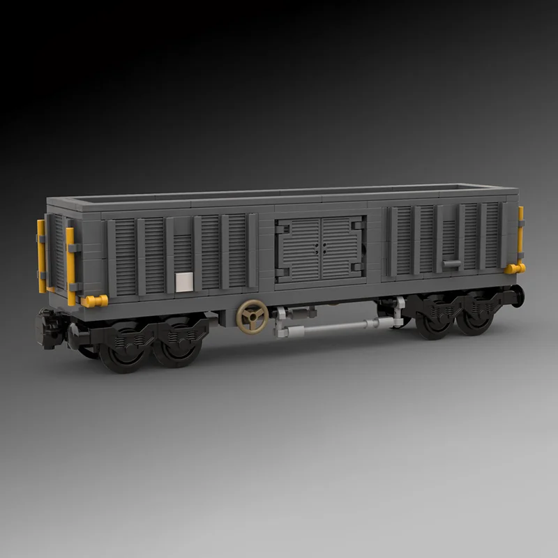 

Открытый гондолный контейнер-фургон, двухосные грузовики-платформы, городские поезда, детские игрушечные строительные блоки для рождественских подарков