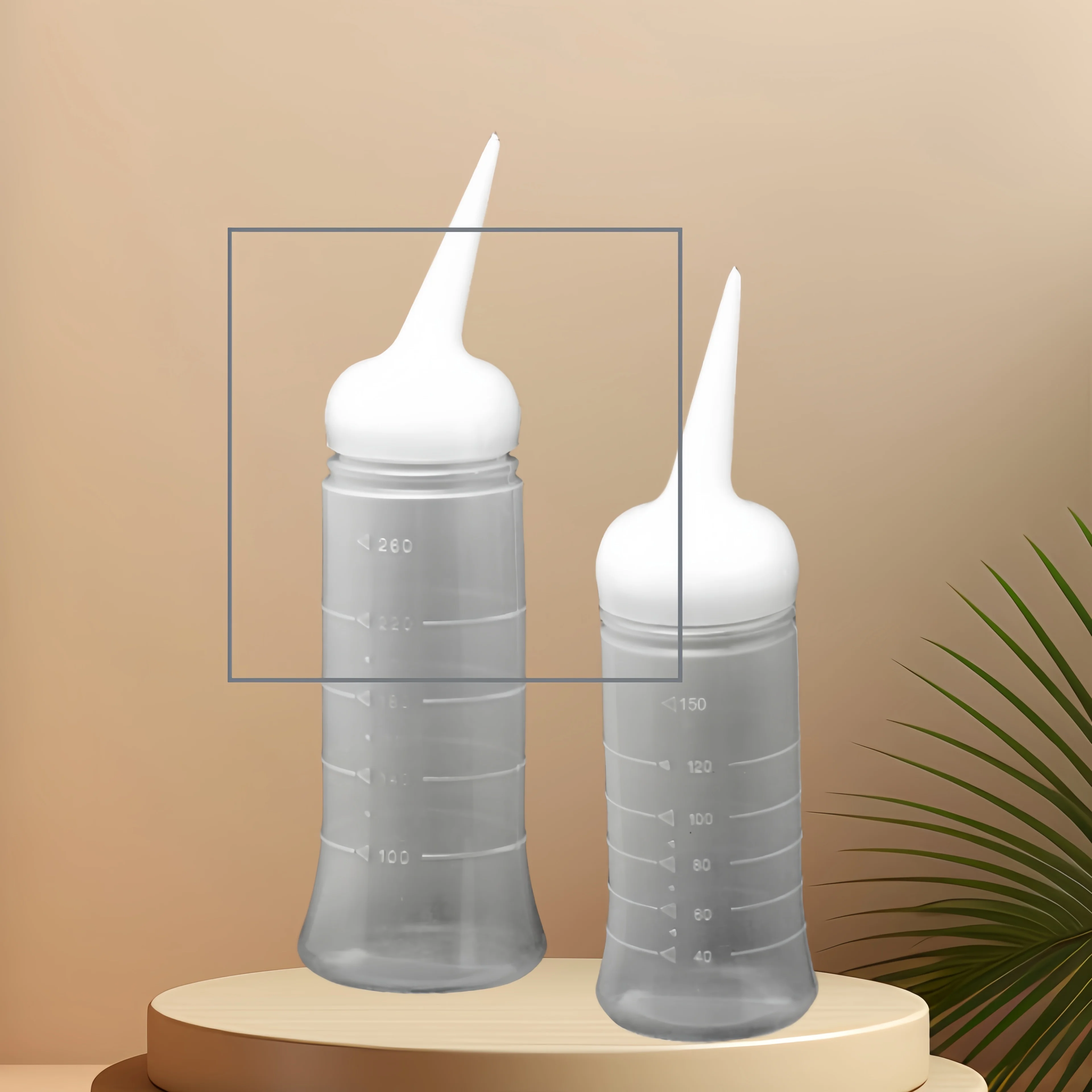 

150ml/260ml Professional Hair Dye Applicator Dispensing Salon Empty Hair Color Dry Washing Bottle Barber Hairdressing Accesories