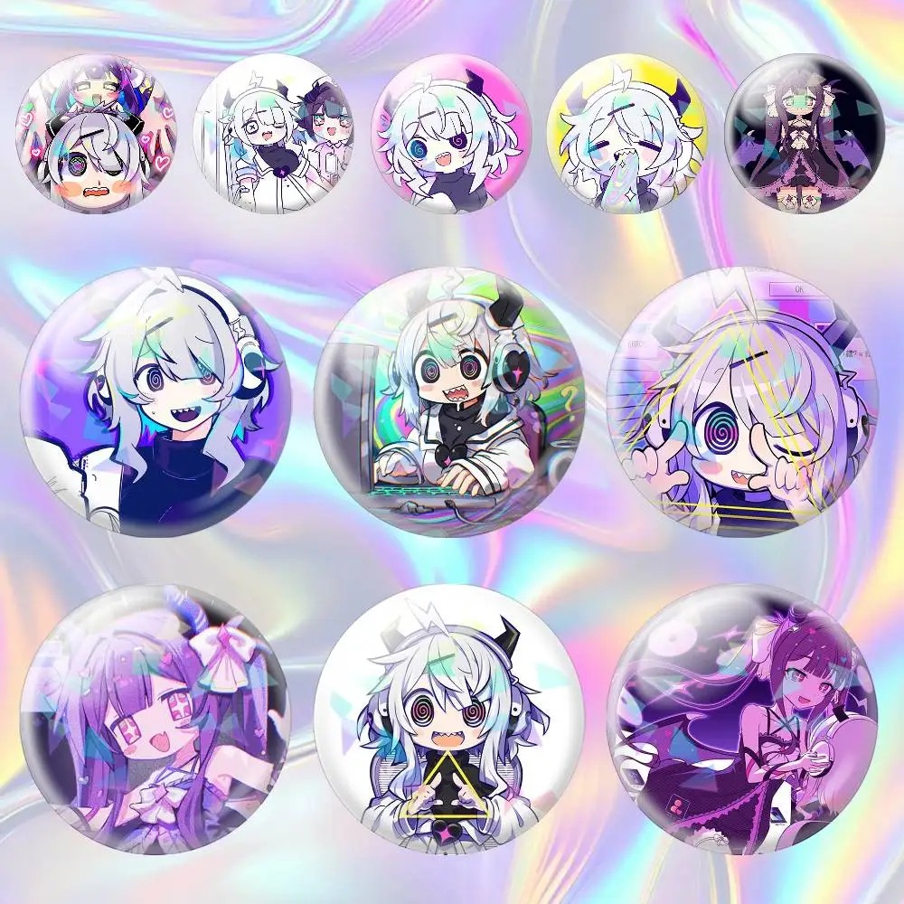 

Qtie Yunyun Syndrome 75mm 58mm 44mm 25mm Brooch Backpack Hat Pins Accessories Toys Badge