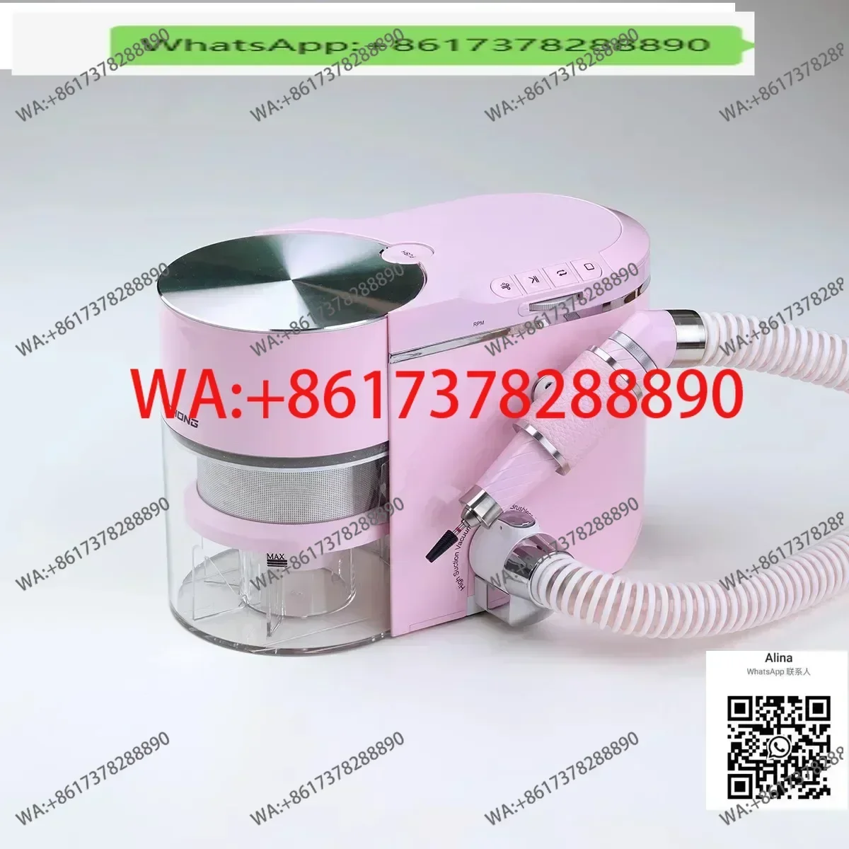 New Coming High Quality Silent King 240W Nail Dust Vacuum Cleaner Nail Dust Collector