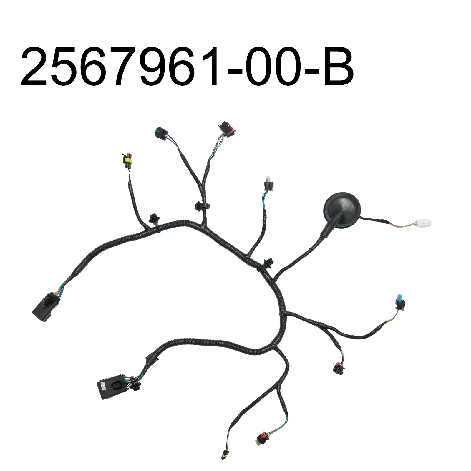 Compatibilità garantita con il numero OEM del cablaggio della ventola di supporto del radiatore anteriore Tesla Model 3 2567961 ‐00‐B!