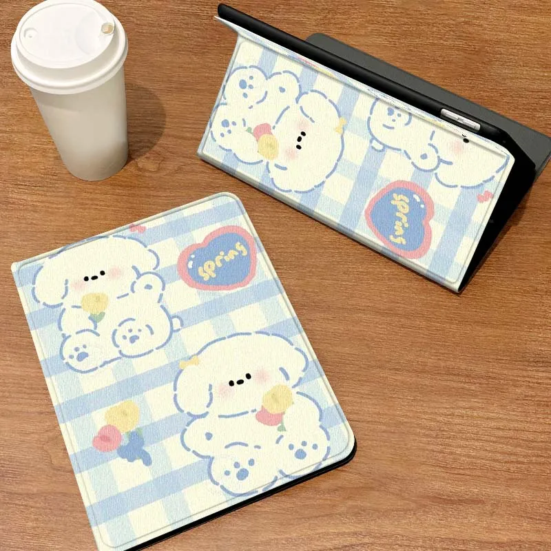 

Cartoon Bear Watermelon Luck Case For Samsung Galaxy Tab S6 S7 S8 S9 S10 S11 FE Plus Lite Tablet