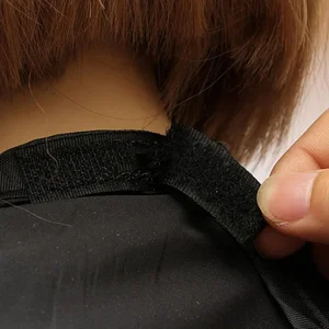 Önlük Sakal, Siyah Erkekler, Tıraş Önlüğü, su geçirmez, Ev Temizliği için Koruma, Banyo, 120x80cm Tüllü gövdede 6 büyük satış-siyah no. 1