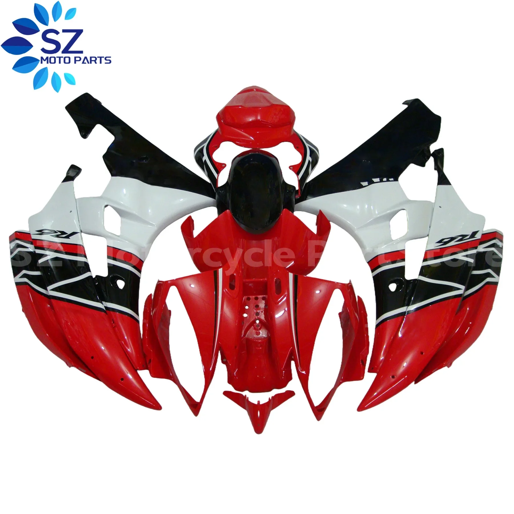 

Injection Mold New ABS Whole Fairings Kit Fit for YAMAHA YZF-R6 R6 06 07 2006 2007 Bodywork Set