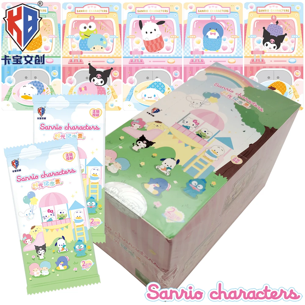KABAO Official Sanrio Limited Collection Card Children's Cute Kuromi My Melody Exquisite Pattern Design Card Gifts Desktop Toys