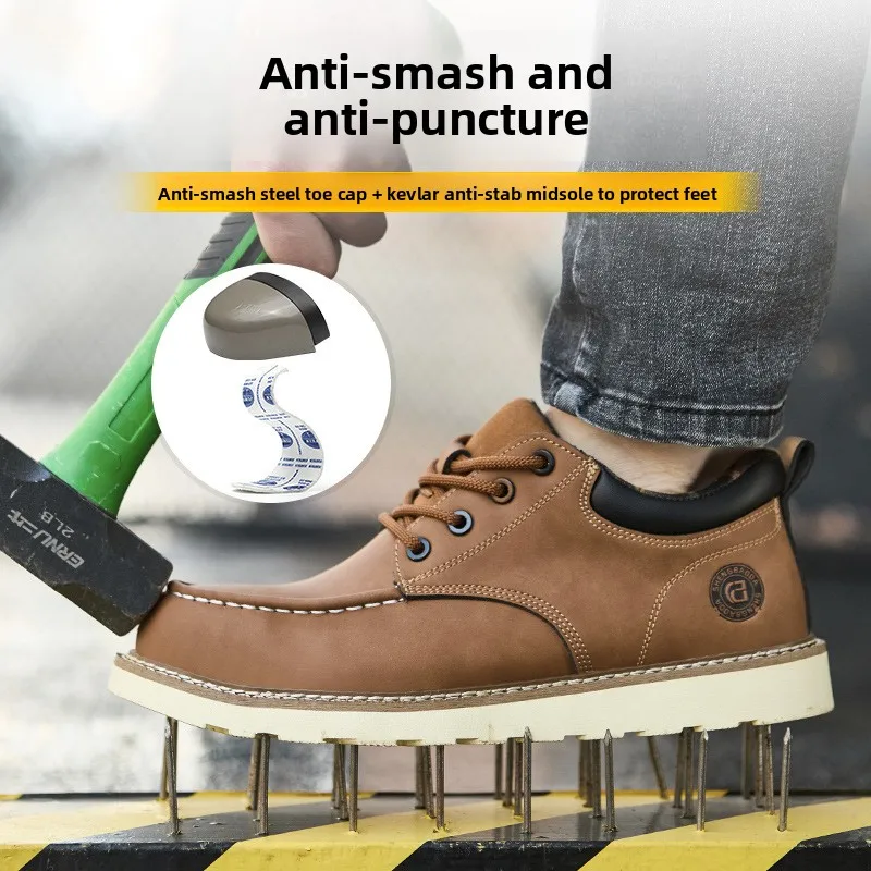 scarpe-antinfortunistiche-da-uomo-con-punta-in-acciaio-antiscivolo-resistenti-all'usura-antiurto-antiperforazione-per-cantieri-edili-e-lavori-industriali