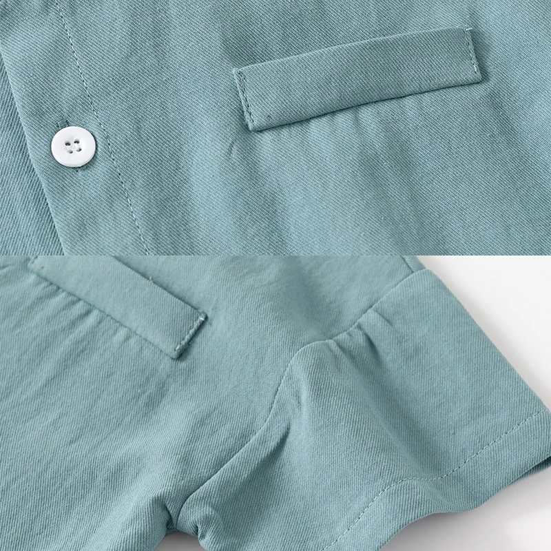 Базовые белые рубашки для мальчиков, летняя одежда из 100 хлопка с короткими рукавами, детские топы 2025 года, рубашка для маленьких мальчиков, синяя детская рубашка от 2 до 8 лет