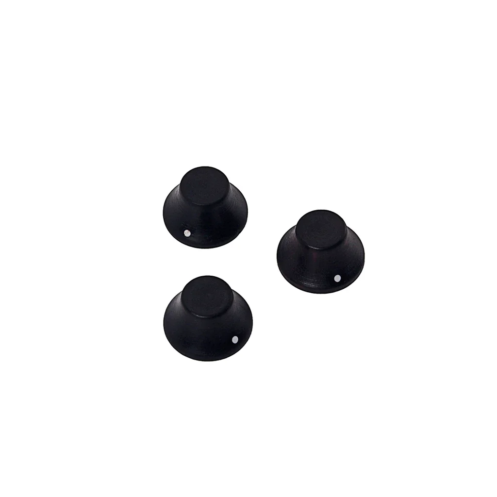 

Wood guitar control knob ebony or Beach finish tone or volume
