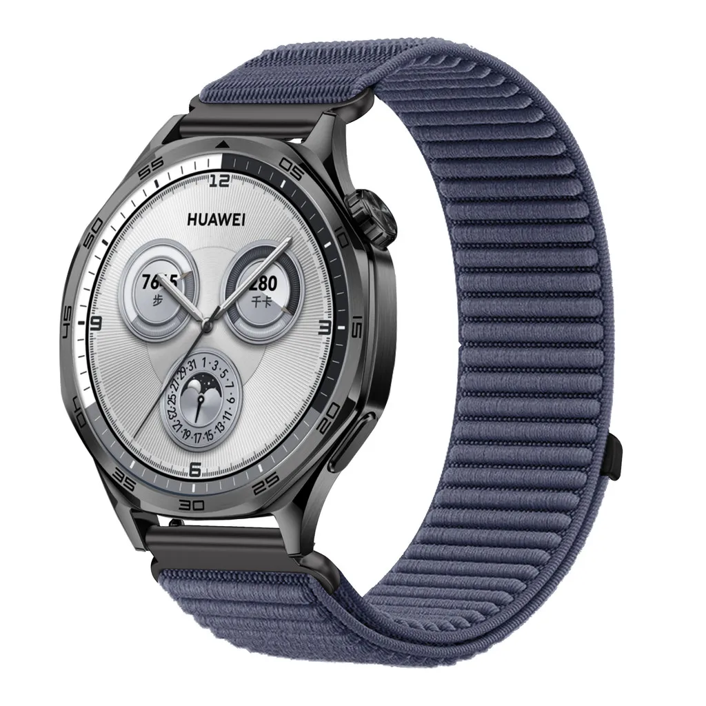18 20 22 mm Sport-Nylonband für Samsung Galaxy Watch 7 6 5 4 Weave-Armband für Huawei Watch GT6 GT5 GT4 41 mm GT6 Pro Strap