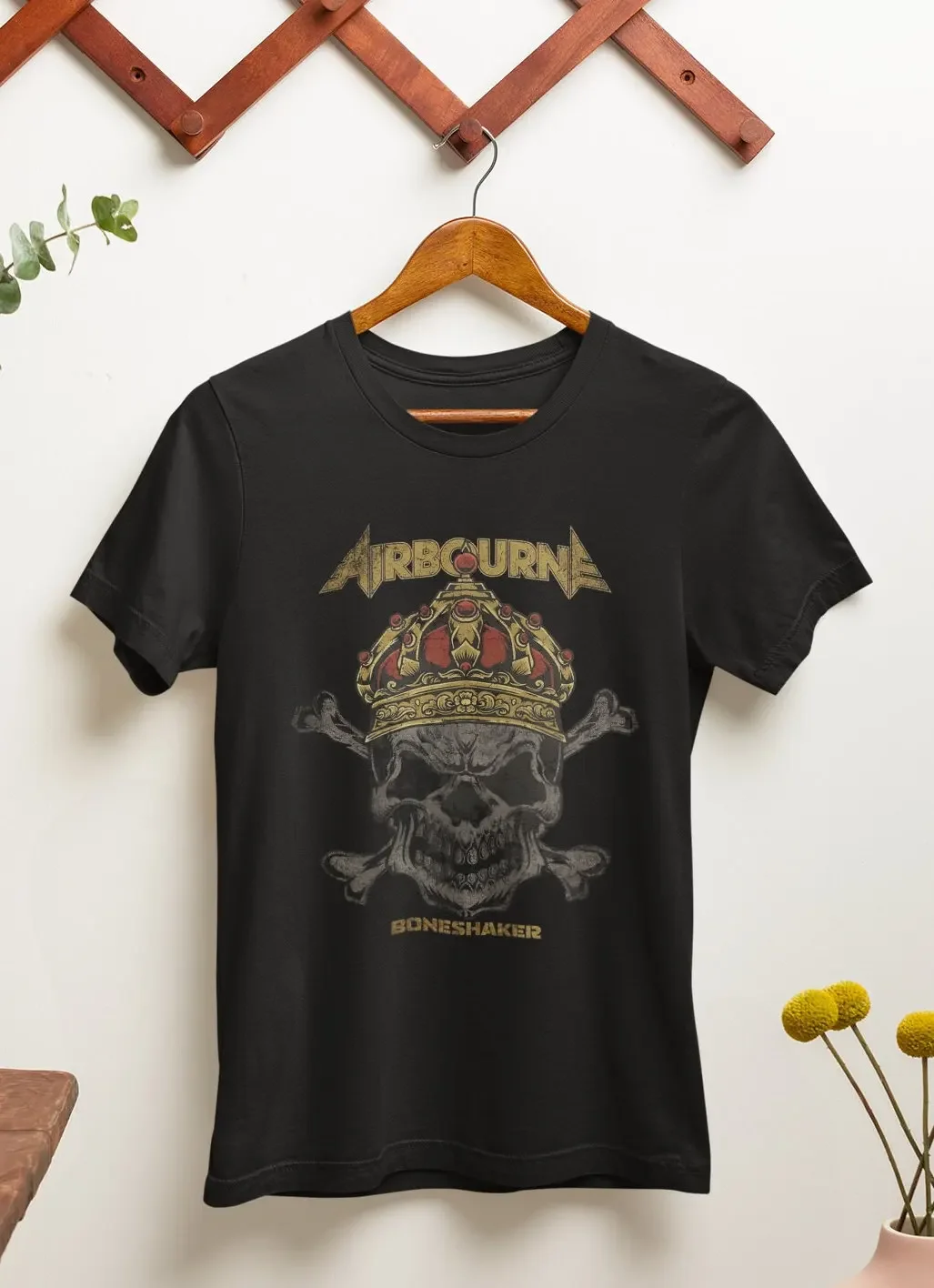 Airbourne T-shirt Rock Music Shirt Boneshaker Black Dog