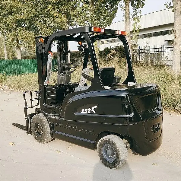 High Efficiency Electric Forklift Capacity 3 Ton 3.5 Ton Balanced Forklift 4 Wheel Electric Forklift For Sale