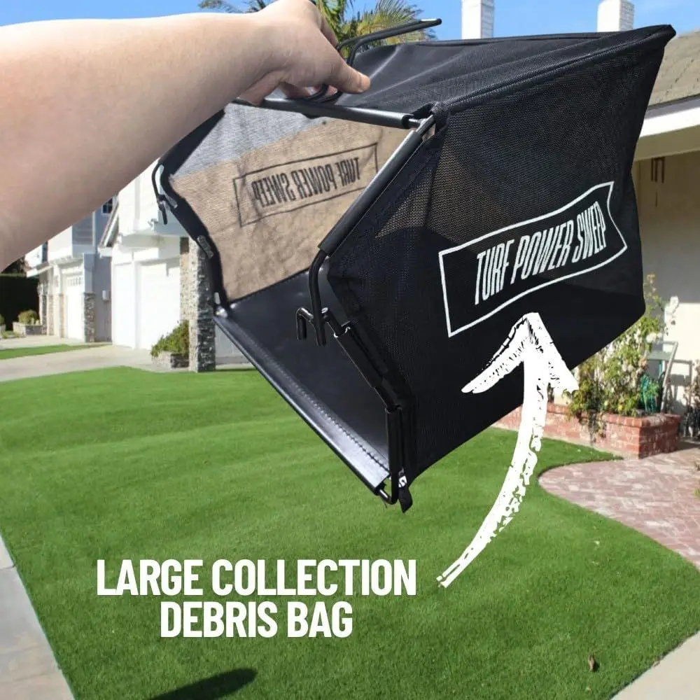 Wireless Battery-Operated Turf Cleaner for Synthetic Lawns