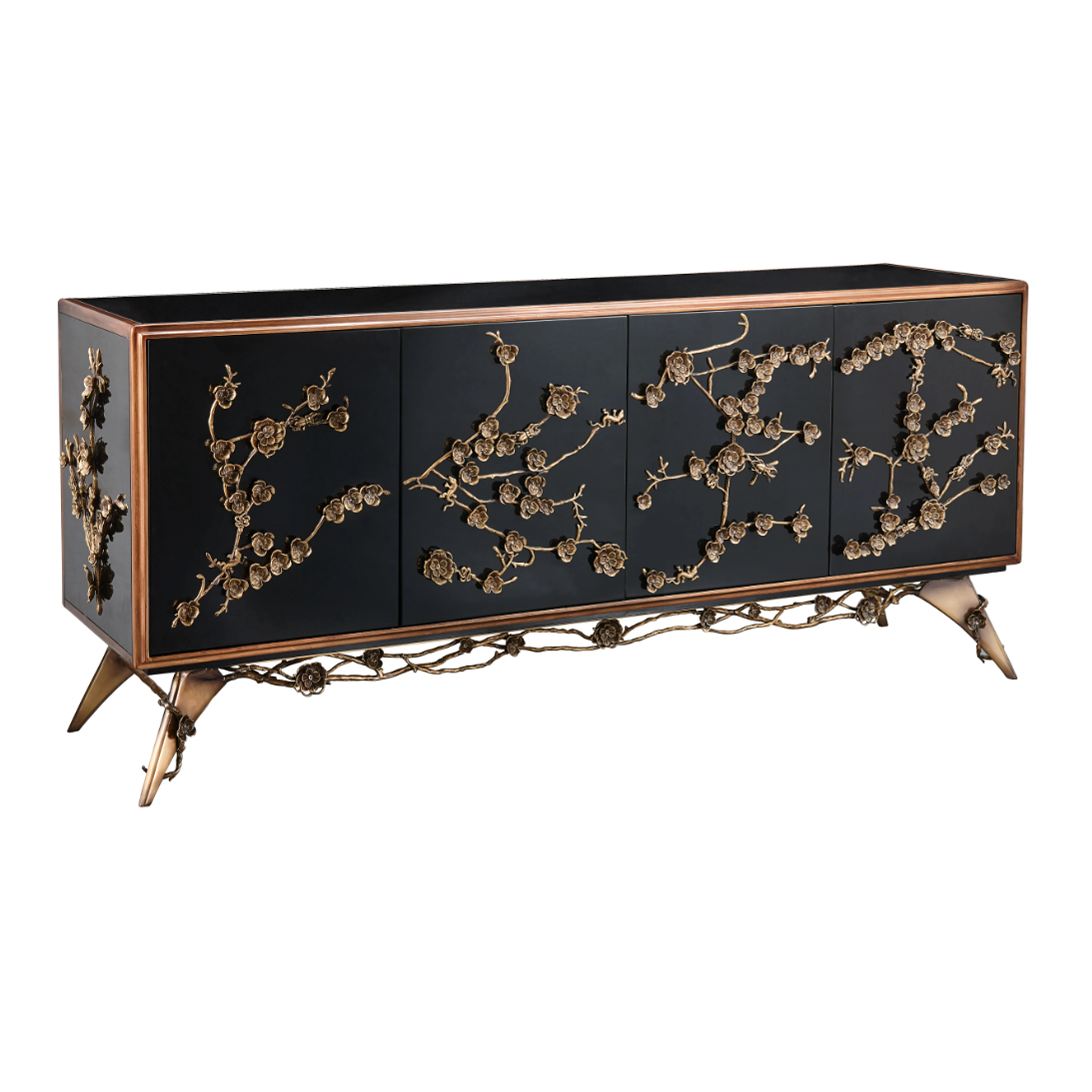 ep-Italian Designer Luxury Living Room Console Table Sideboard Side Cabinet&