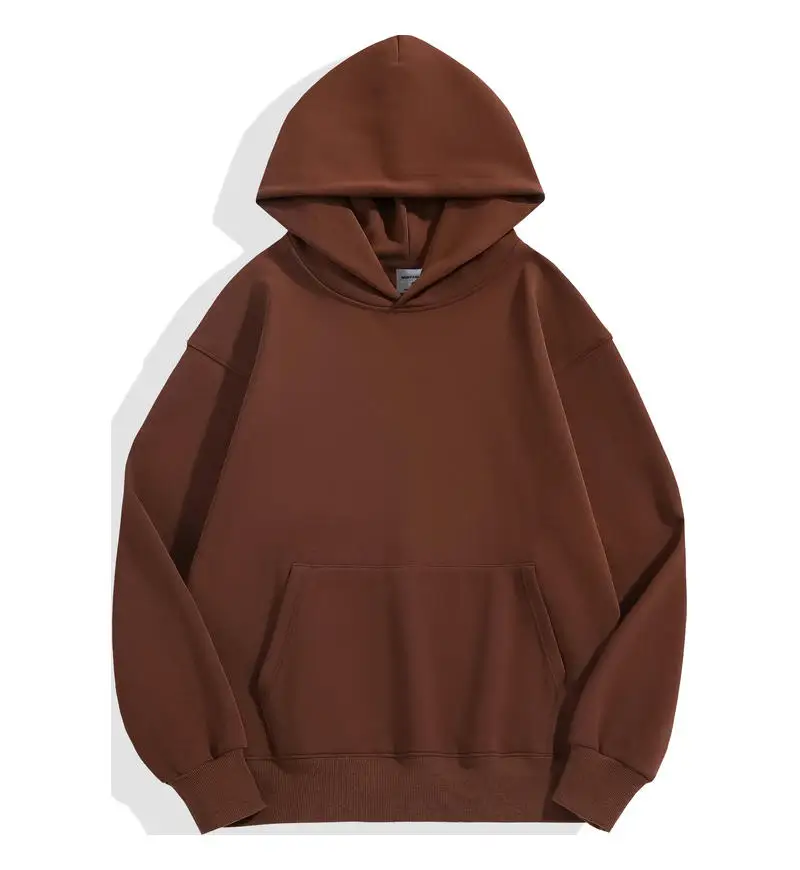 NONE Sweat à capuche lourd Uni 500GSM 3