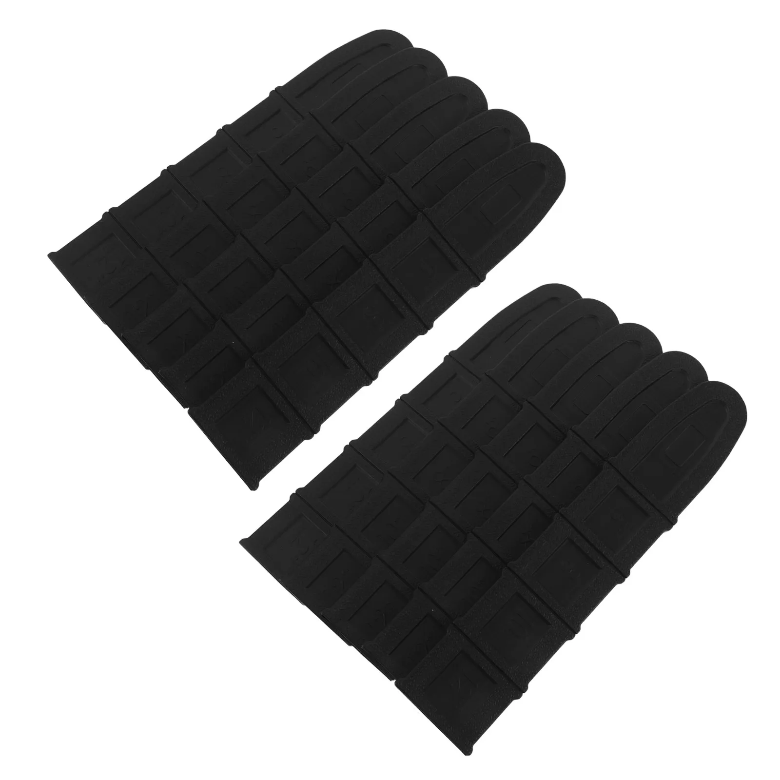10Pcs Chainsaw Guide Bar Protective Cover Heavy Duty Plastic Scabbard Guard for Forestry Garden Maintenance Chainsaw Chain Bar
