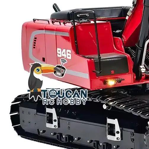 

MTM Metal 1:14 RC Hydraulic Tracked Excavator Model 946 Electric Engineering vehicle Finished Painted Trucks Toys TH22733