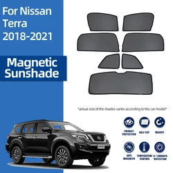 For Nissan X-Terra D23 Terra 2018-2024 Car Rear Side Baby Window SunShade Shield Front Windshield Curtain Blind Sun shade Visor