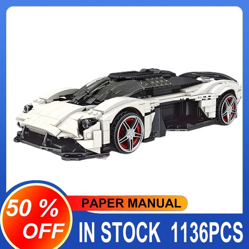 Mould King 10016 High-Techl Sport Racing Building Model Kits Super Speed Car Bricks Construction Toys for Adults Christmas Gifts