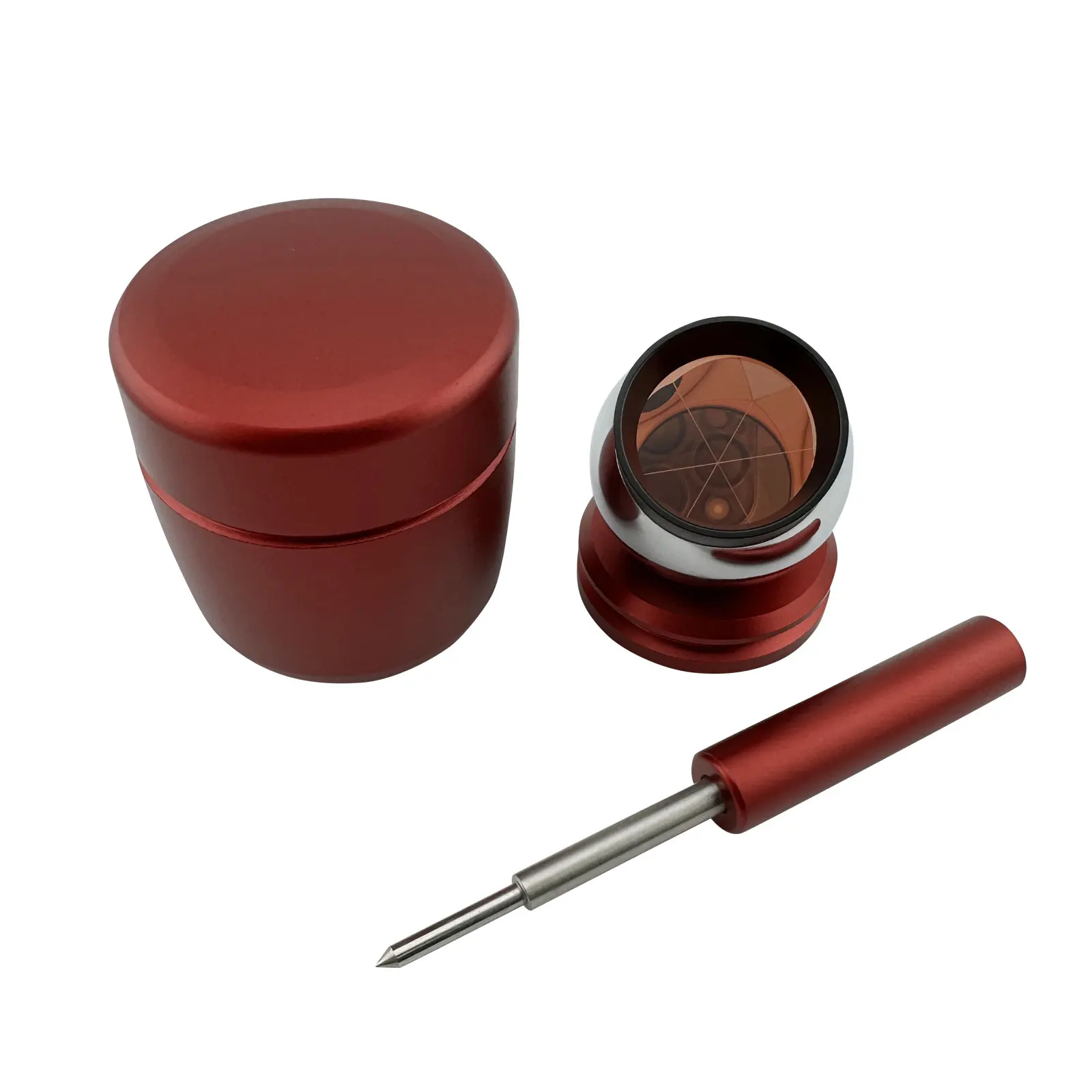 

Strong Magnetic Base Nodal Monitoring Ball Prism With Reflective For Total station Laser Tracker Break Resist