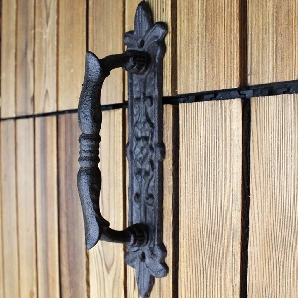 Strong Durable Door Handles - Materials For Enhanced Security Easy Installation Stylish Handles For GardenCourtyard