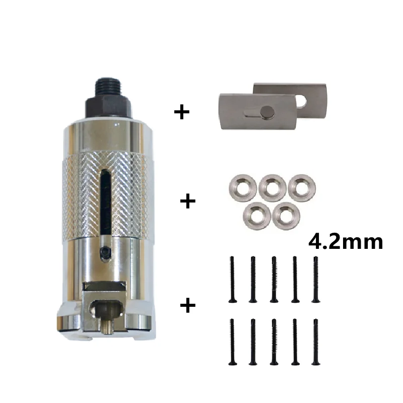 Imagem -02 - Chkj-lock Cilindro Extrator Ferramenta Profissional Serralheiro Aço Inoxidável Extrator Parafusos Extrator