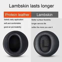 Replacement Earpads for Denon AH D2000 D5000 D7000 D 2000 5000 7000  Headset Headphones Leather Sleeve Earphone Earmuff