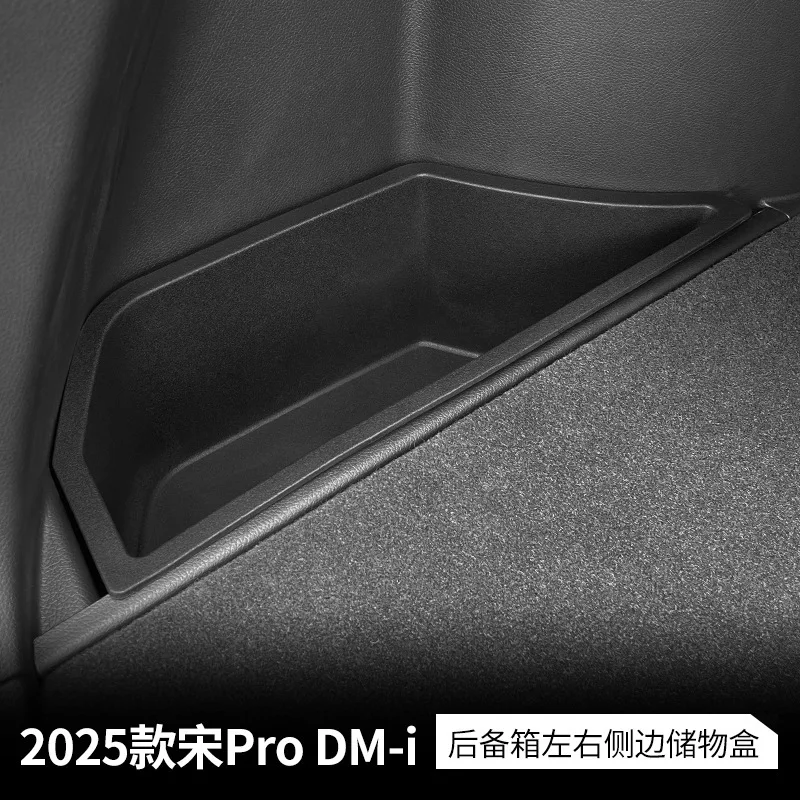 Boîte de rangement latérale pour coffre de voiture, accessoires de modification pour Song Pro DMI 25-26
