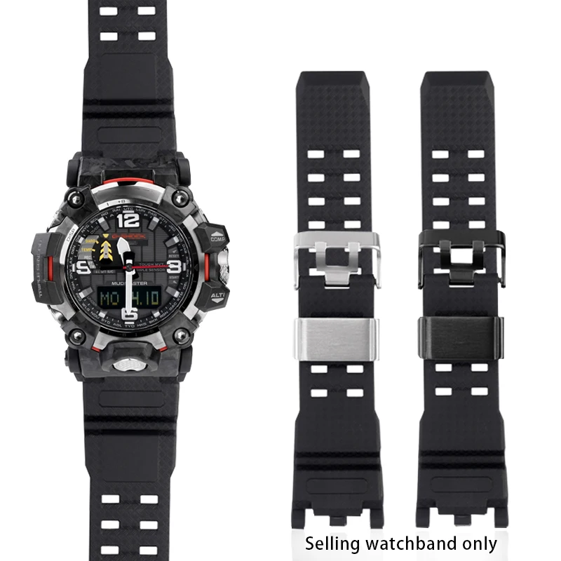 ل G-SHOCK كاسيو حزام (استيك) ساعة للرجال الجيل الثاني كبير الطين الملك تعديل GWG2000 GWG-2000 GWG-2040 الراتنج المطاط حزام #1