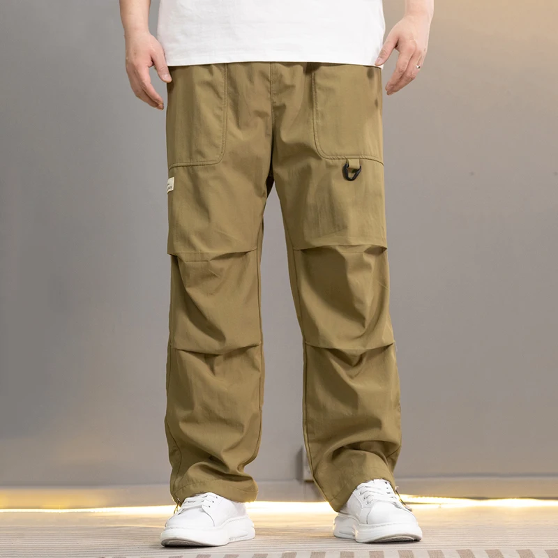 Plus Size Men Pants Fashion Cargo Pants Men Long Trousers Hip Hop  Men Clothing