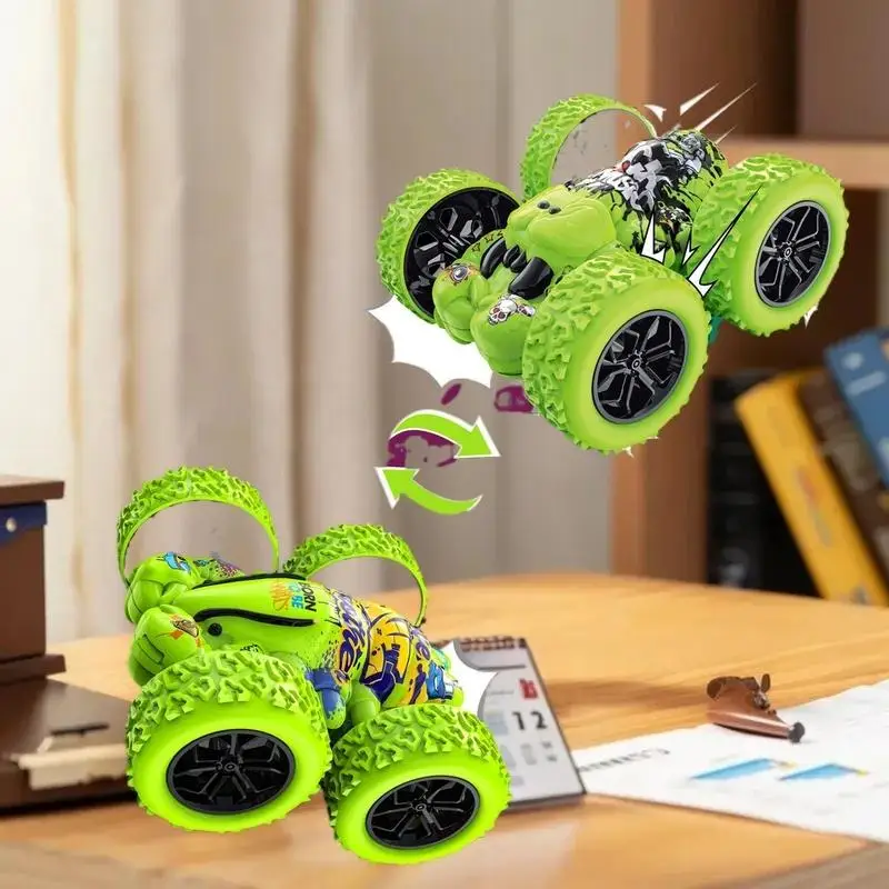 

Внедорожная игрушечная машинка для детей с защитой от падения — двусторонняя инерционная модель, безопасная для столкновений