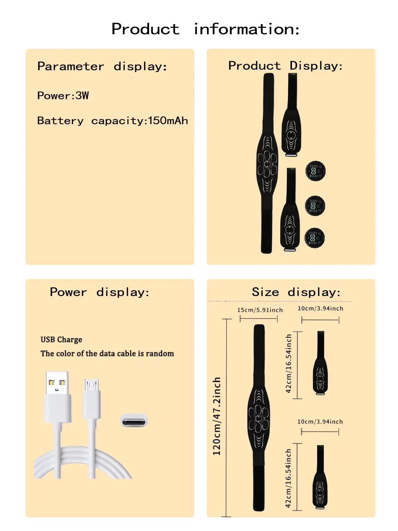 2026 EMS محفز العضلات Abs المدرب تونر عضلات البطن أحزمة التنغيم الإلكترونية جهاز تدليك اللياقة البدنية قابلة للشحن