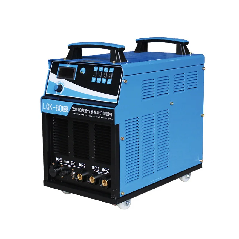 Built-in air pump plasma cutting machine LGK100 industrial grade 380v cutting and welding 220V dual-purpose machine