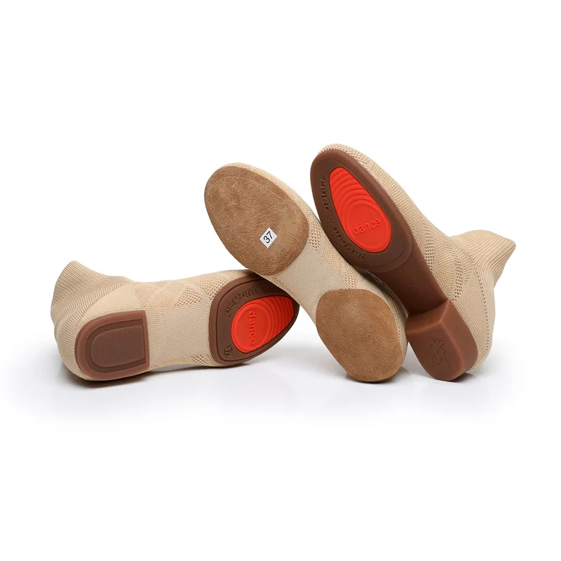 ผู้หญิงรองเท้าแตะรองเท้าเต้นรําบัลเล่ต์บอลรูม Tango แจ๊สเต้นรํารองเท้าสุภาพสตรีรองเท้าผ้าใบ Salsa ฝึกการฝึกอบรมรองเท้า