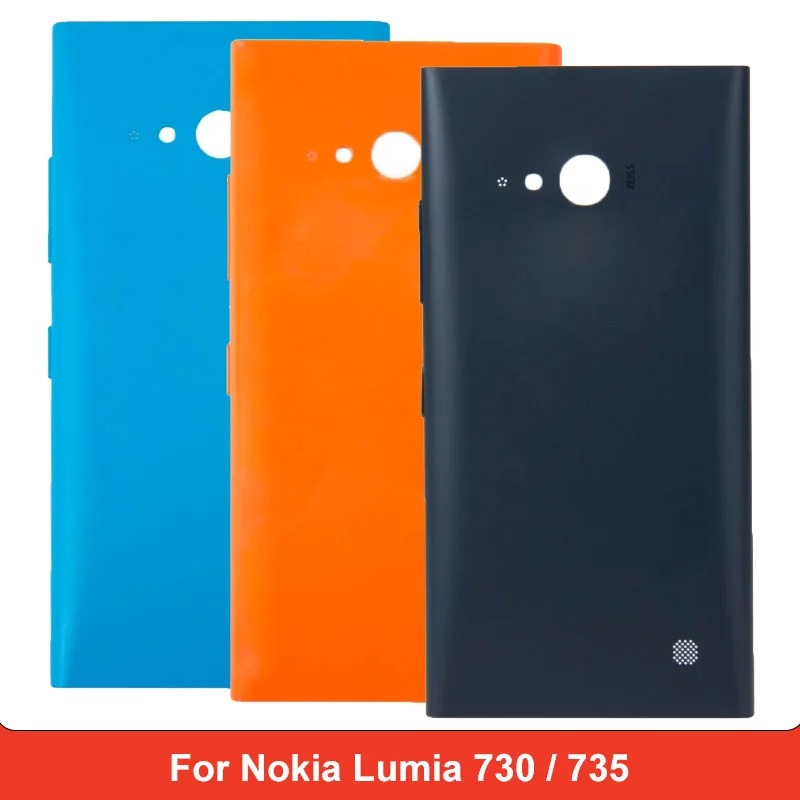Battery Back Cover For Nokia Lumia 730 / 735 Back Cover Repair Replacement Part