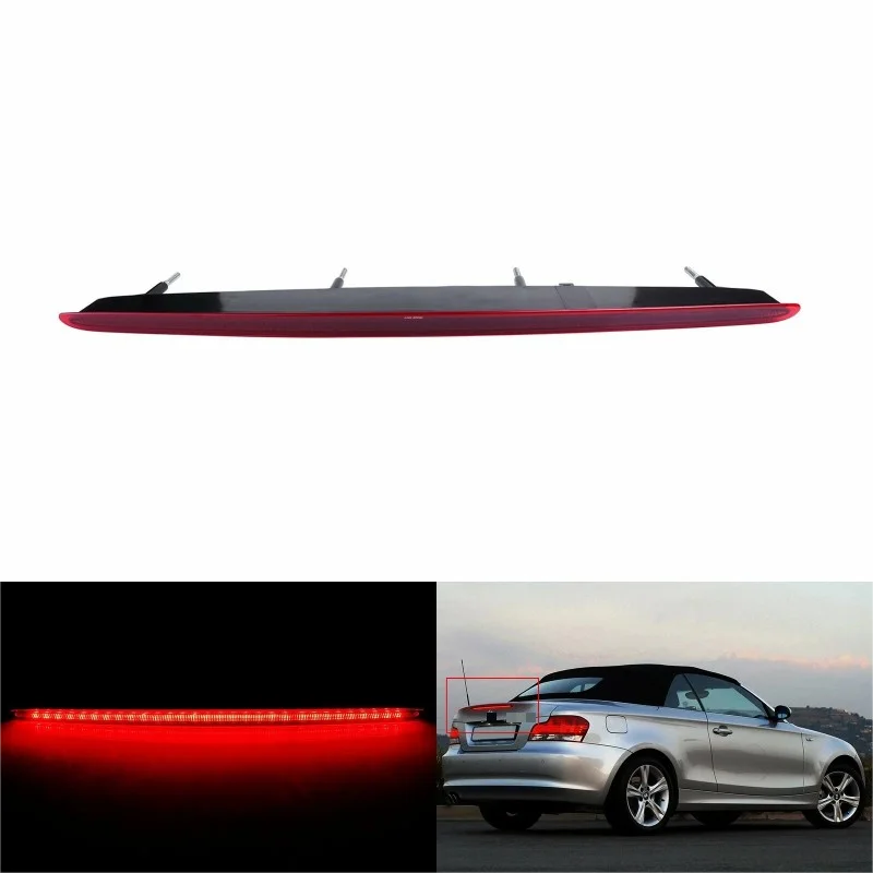

1pc Car LED Rear Third High Level Brake Stop Tail Light For BMW 1 Series E88 E82 M Coupe OEM63257164978 Car Accessories