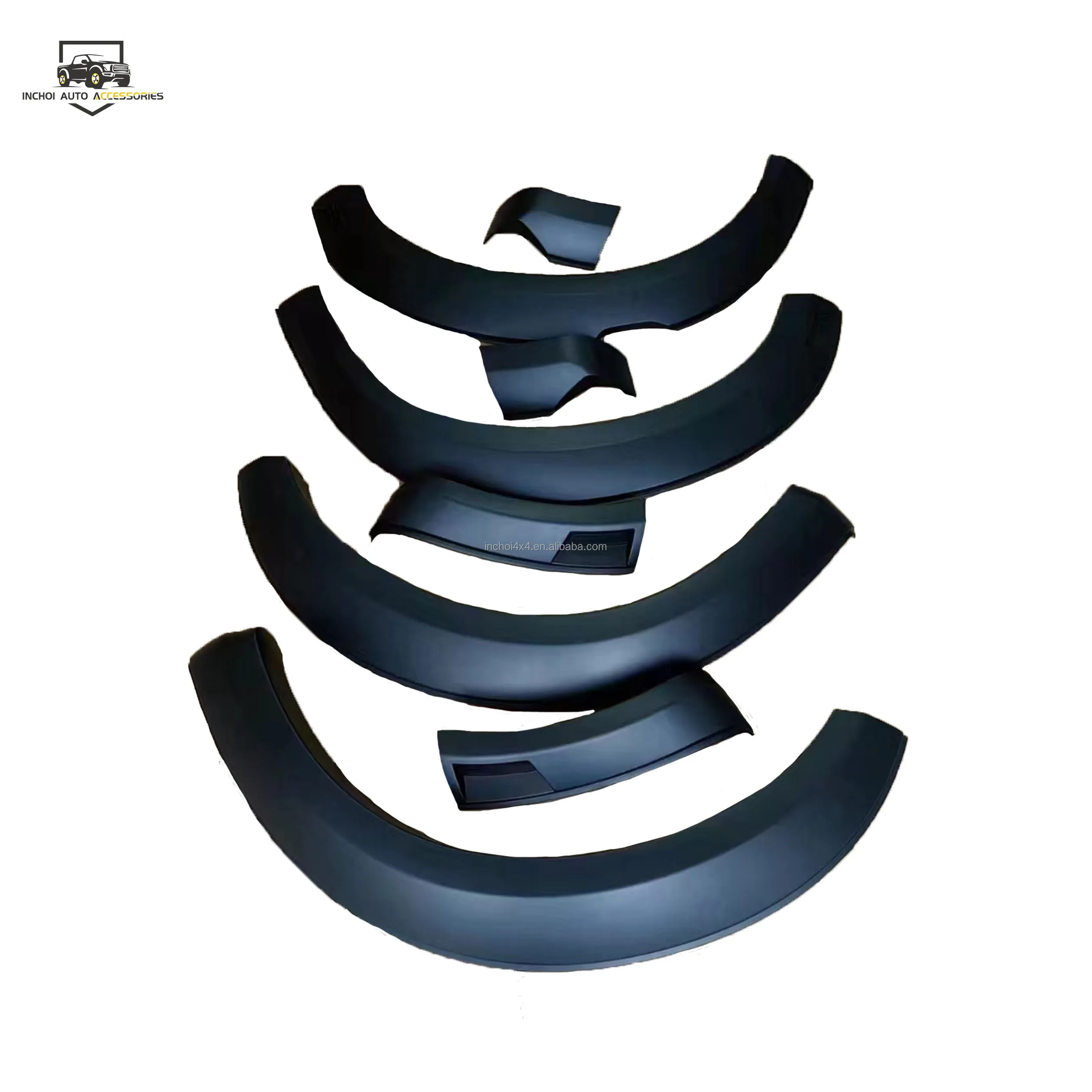 Hot Sale ABS Material Carbon Fiber Black Color Slim Style Off-load Style Wheel Fender Fender Flare For Ford Ranger T9