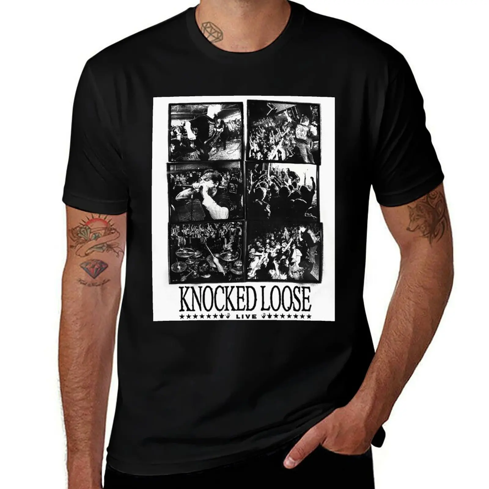 Knocked Loose Art T-Shirt Big Size Simple T-Shirt