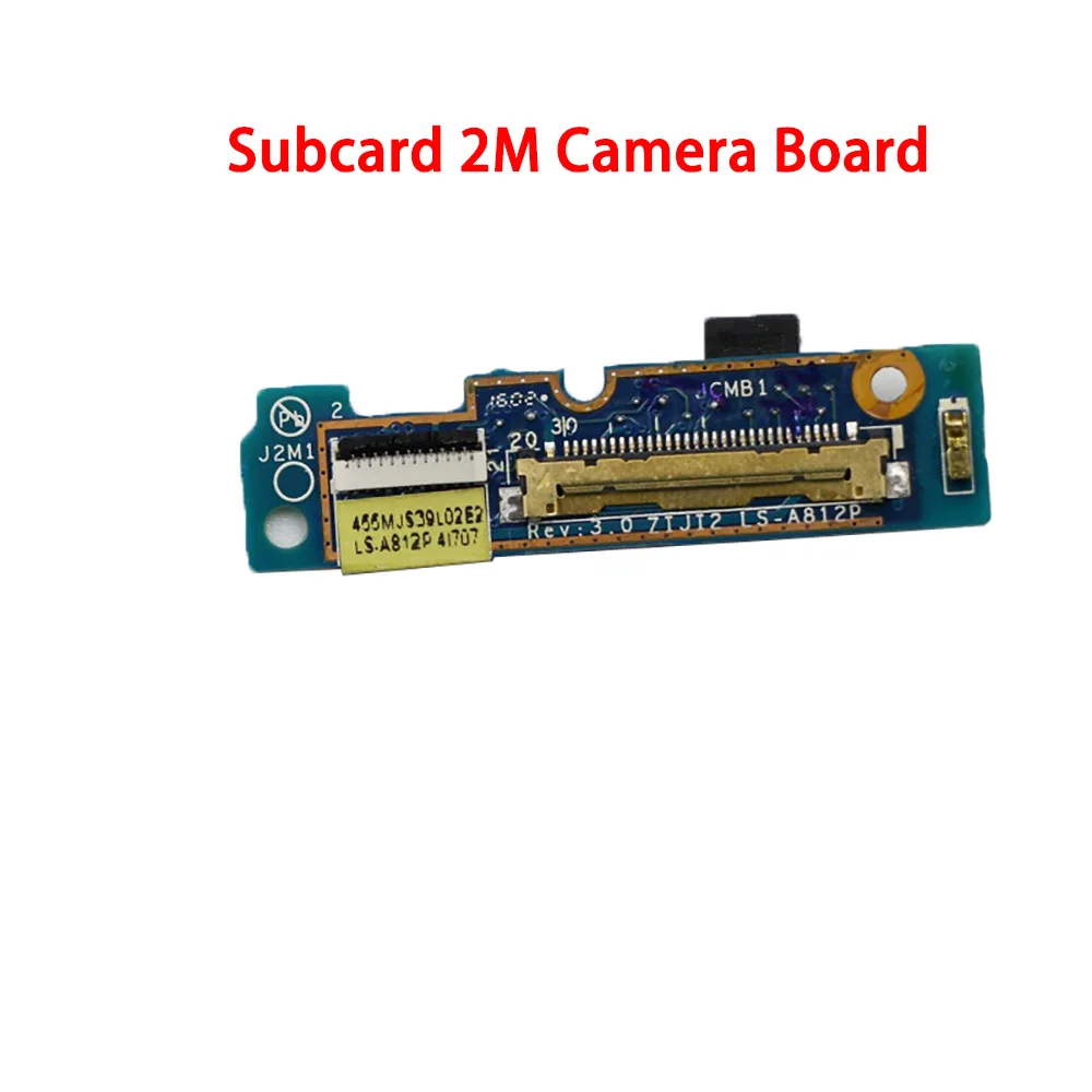 For ThinkPad 10 (Type 20C1, 20C3) Laptop Subcard 2M Camera Board For Lenovo 00HW980 00HW297 LS-A812P New