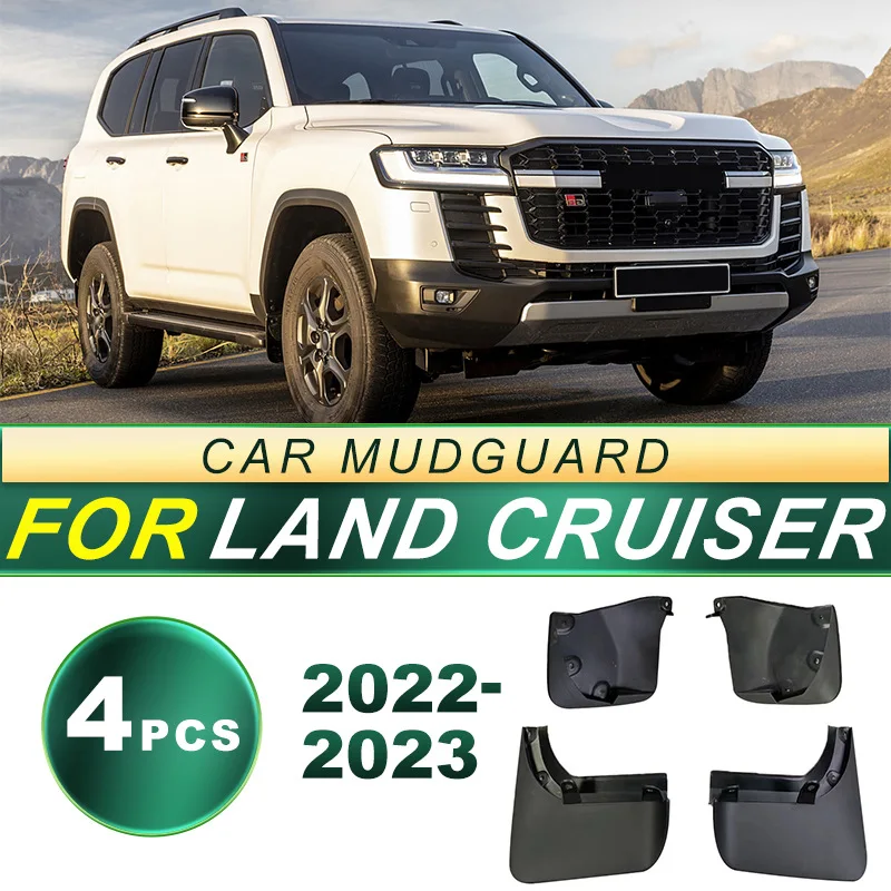 For Toyota RAV4 2000-2005 Classic Edition Mudguards Set of 4 Front Rear Fender Liners Splash Guards Retro Style Protection
