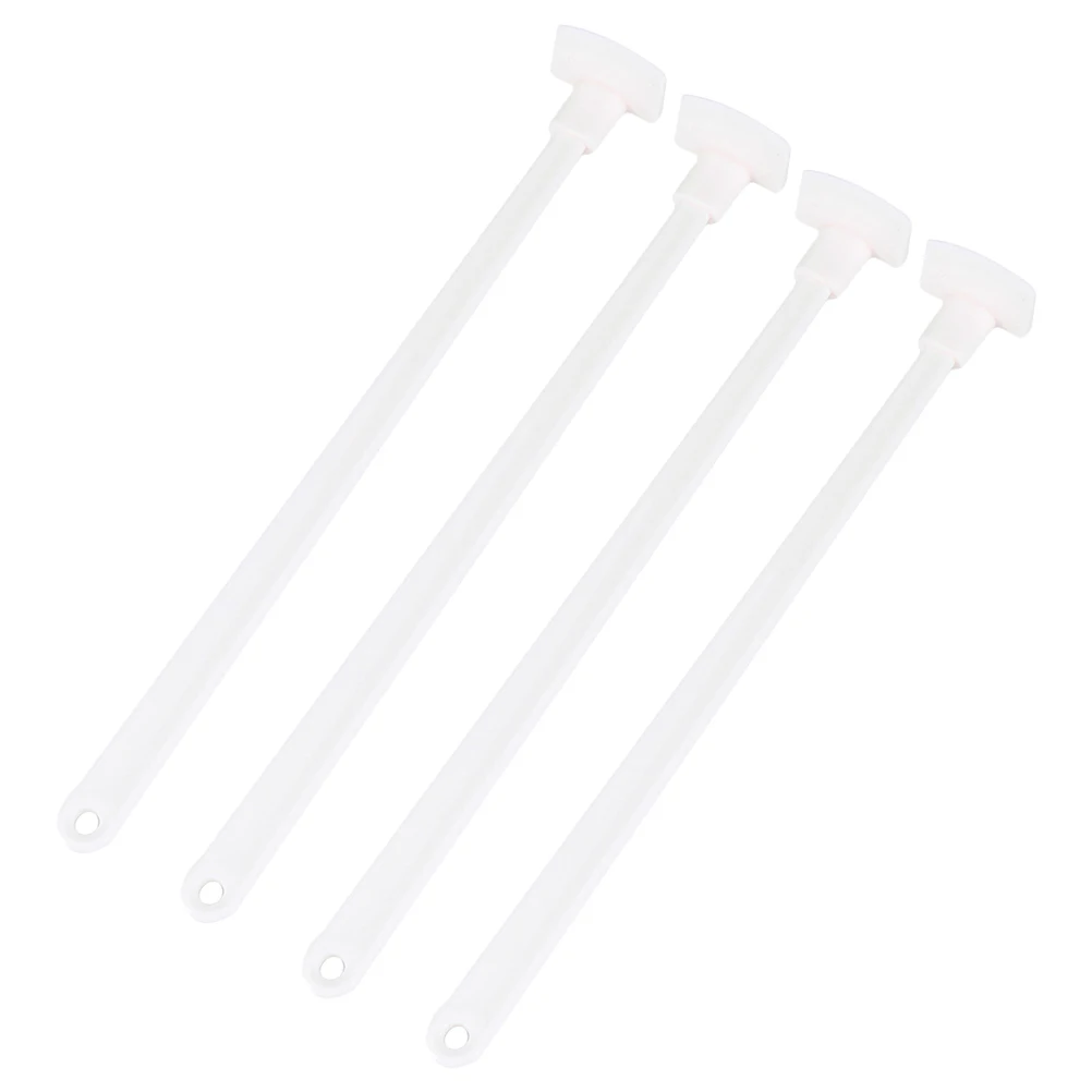 

4 Pcs Baking Spatula Long Handle Silicone Bottle Scraper Cream Jam Blender Cake Decorating Tool Dessert Helper Storage