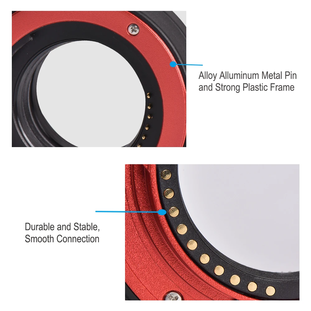 Auto Focus Macro Extension Adapter Tube Ring 10mm+16mm Set Metal Mount For Fujifilm XT30II XT30 XT3 XT4 XE4 MCEX-11 MCEX-16