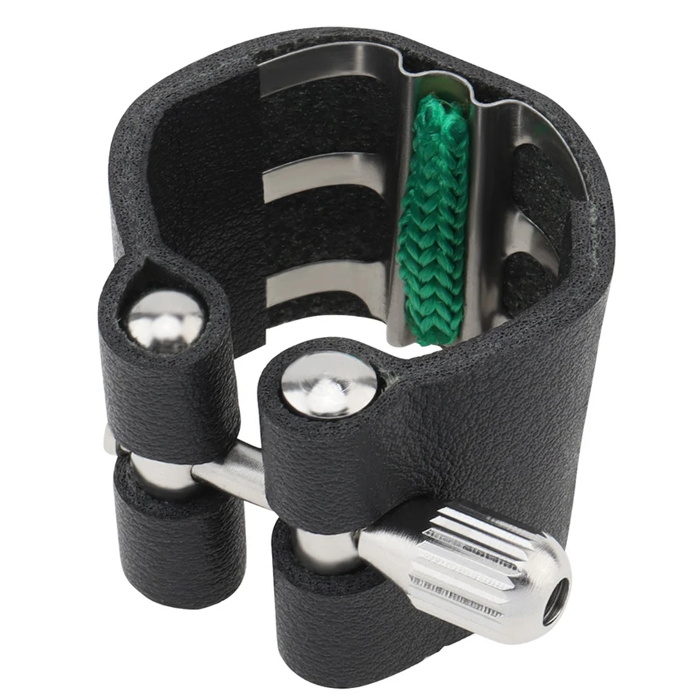 RTENTE-Clarinet Mouthpiece Fastener Set And Plastic Mouthpiece Cap Cover And Plastic Mouthpiece Cap Cover Musical Instrument Too