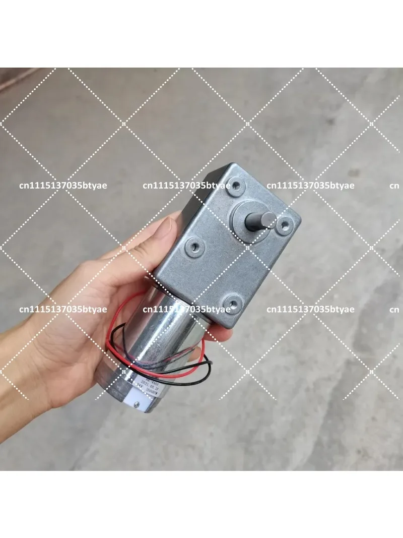 Powerful rectangular gearbox with self-locking motor worm gear 12v 24v  600JSX -4468