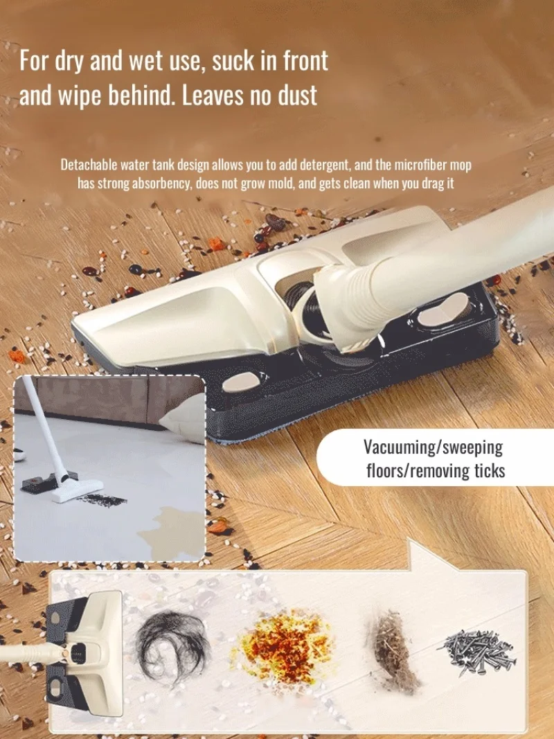 Home Handheld Multifunctional Large Suction Mopping Machine Wireless Vacuum Cleaner