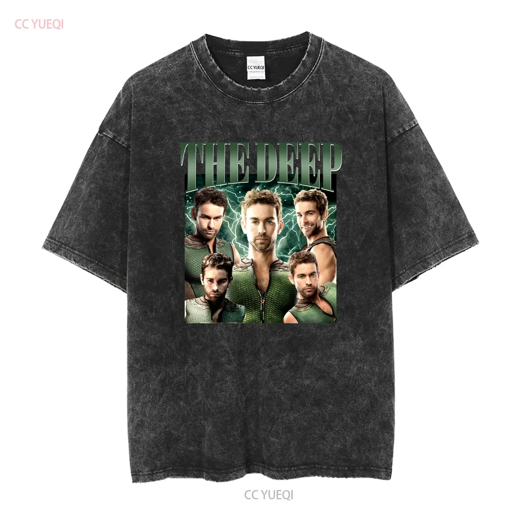 The Deep Boys T Shirt Vintage 90s Movie TV Series for long or short sleeves vintage Washed Versatile fashion streetwear Soft