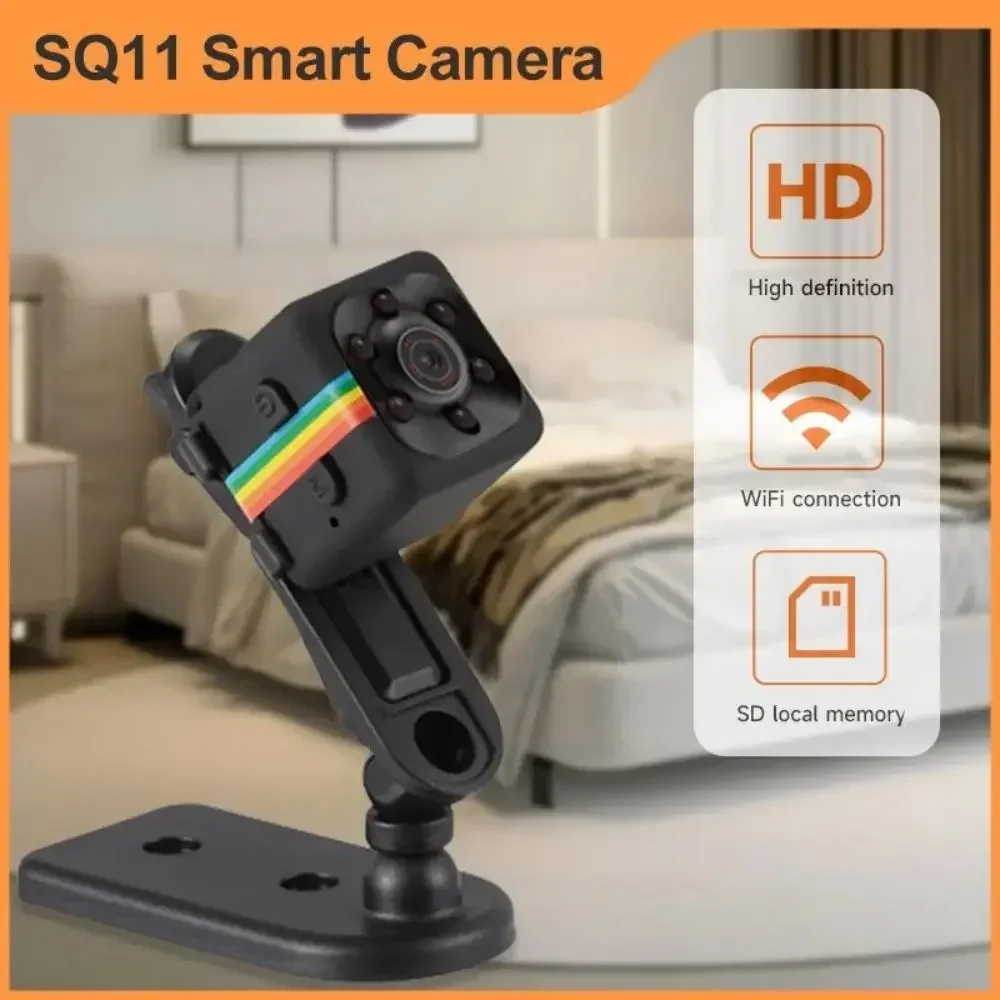 Mini Camera HD 1080P Portable Small Nanny Cam Video Voice Recorder Indoor Covert Security Camera for Home and Office image 3