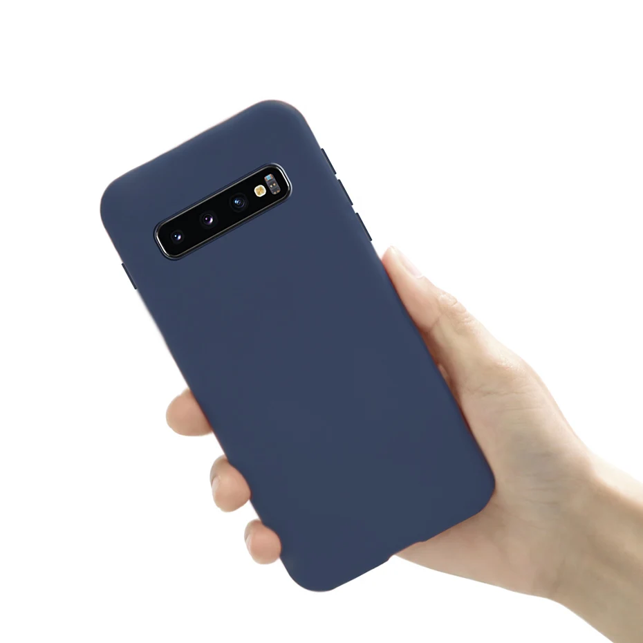 Ultra Thin Case for Samsung Galaxy S10E S10 E S10 Plus S7 edge S8 S9 s10 S20 S21 Plus Note 8 Note 10 Plus Matte back Cover Case