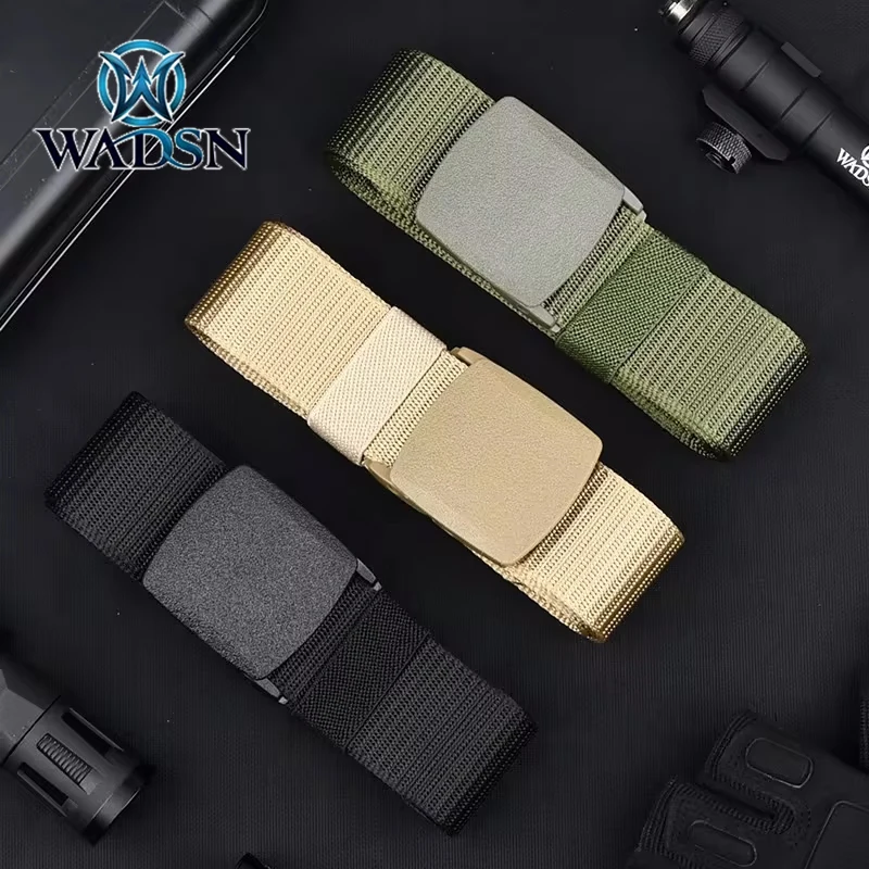 

Belt Release Magnetic Waistband Automatic Buckle Multi Function Canvas Waist Pack Strap Hunting Outdoor Sport Camping